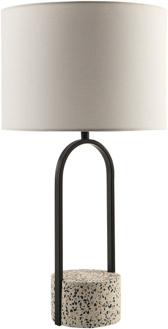 Alexys Global White/Black Table Lamp Home Decor > Lighting > Lamp > Table Lamps TriadCommerceInc 28"H x 15"W x 15"D