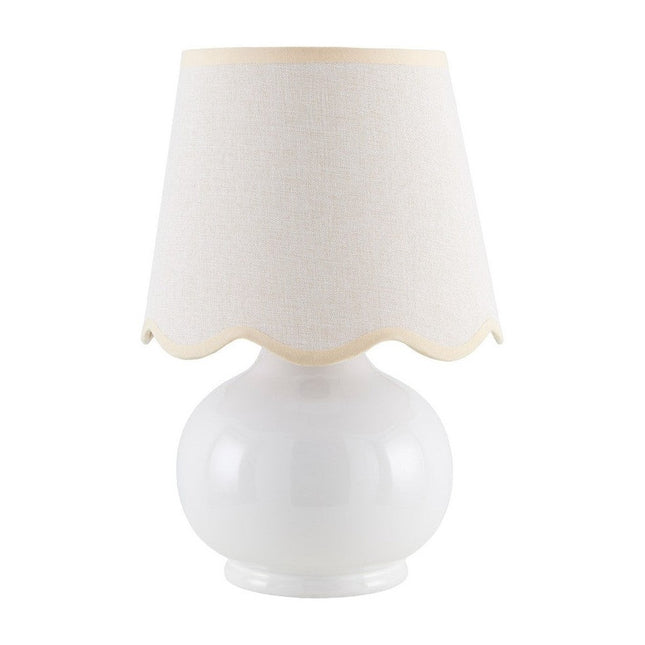 Kolleen Cottage Cream Table Lamp Home Decor > Lighting > Lamp > Table Lamps TriadCommerceInc 13"H x 8"W x 8"D