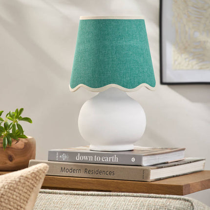 Kolleen Cottage Green/White Table Lamp Home Decor > Lighting > Lamp > Table Lamps TriadCommerceInc