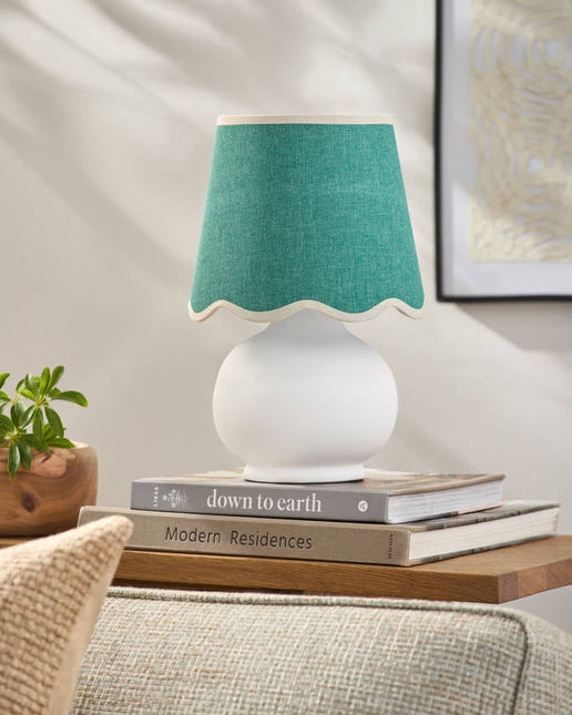 Kolleen Cottage Green/White Table Lamp Home Decor > Lighting > Lamp > Table Lamps TriadCommerceInc
