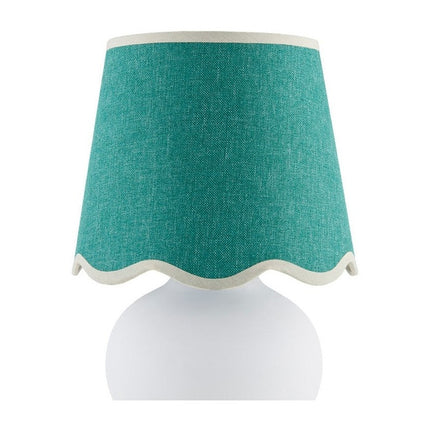 Kolleen Cottage Green/White Table Lamp Home Decor > Lighting > Lamp > Table Lamps TriadCommerceInc 13"H x 8"W x 8"D