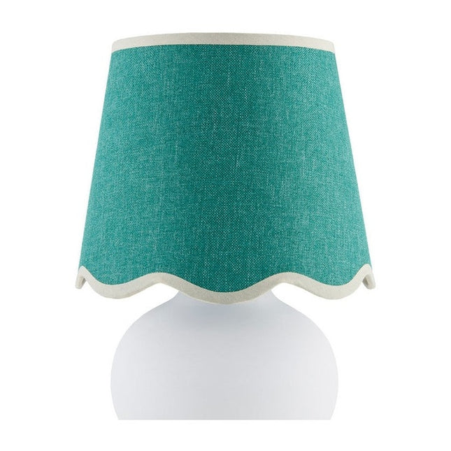 Kolleen Cottage Green/White Table Lamp Home Decor > Lighting > Lamp > Table Lamps TriadCommerceInc 13"H x 8"W x 8"D