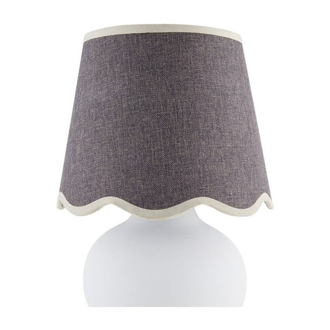 Kolleen Cottage Gray/White Table Lamp Lighting TriadCommerceInc 13"H x 8"W x 8"D