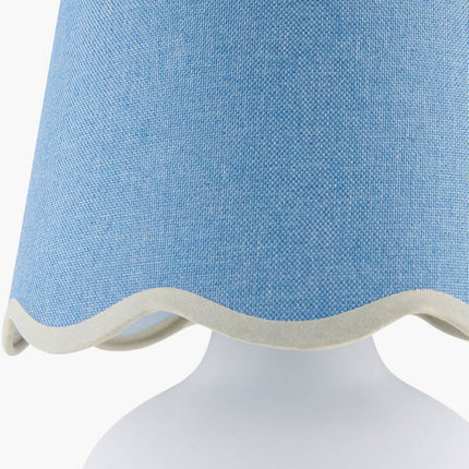 Kolleen Cottage Blue/White Table Lamp Lighting TriadCommerceInc