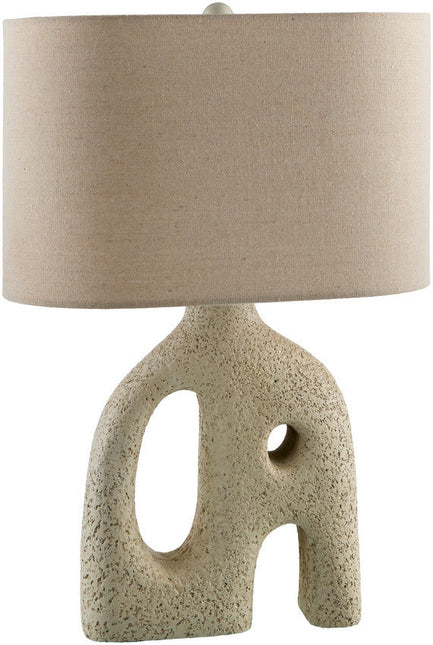 Dyanne Traditional Cream/Wheat Table Lamp Lighting TriadCommerceInc 22"H x 8"W x 14"D