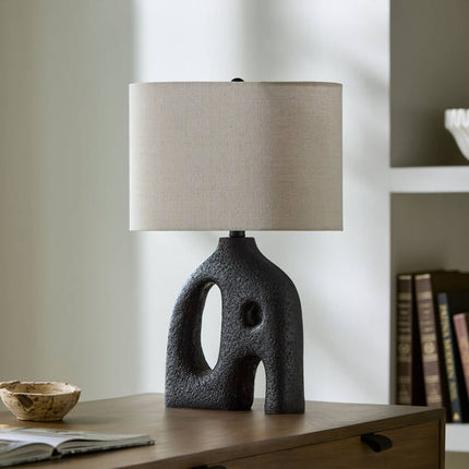Dyanne Traditional Black/Wheat Table Lamp Home Decor > Lighting > Lamp > Table Lamps TriadCommerceInc