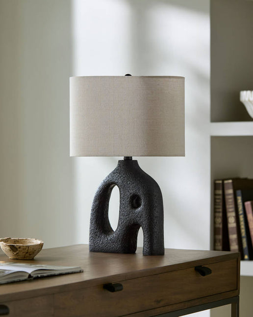 Dyanne Traditional Black/Wheat Table Lamp Home Decor > Lighting > Lamp > Table Lamps TriadCommerceInc
