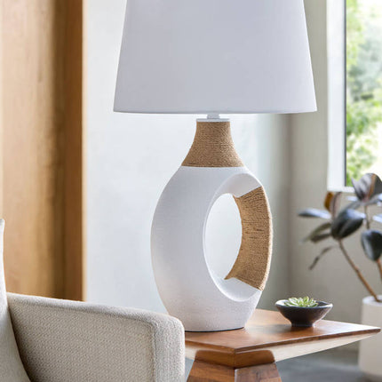 Cordelia Traditional White Table Lamp Home Decor > Lighting > Lamp > Table Lamps TriadCommerceInc