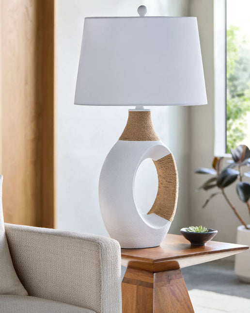 Cordelia Traditional White Table Lamp Home Decor > Lighting > Lamp > Table Lamps TriadCommerceInc