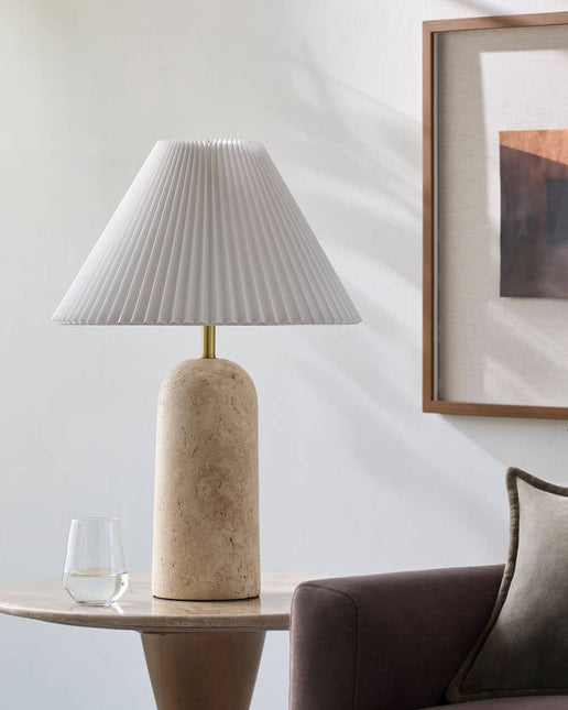 Autumn Laurel Traditional Beige Table Lamp - Galey Alix x Livabliss Home Decor > Lighting > Lamp > Table Lamps TriadCommerceInc
