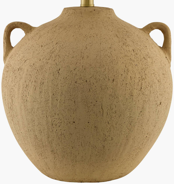 Araya Traditional Brown/White Table Lamp - Galey Alix x Livabliss Home Decor > Lighting > Lamp > Table Lamps TriadCommerceInc