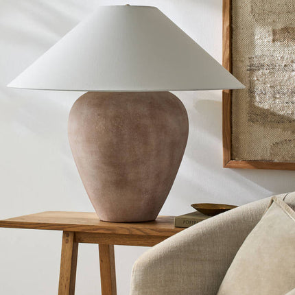Camden Ford Traditional Brown Table Lamp - Galey Alix x Livabliss Home Decor > Lighting > Lamp > Table Lamps TriadCommerceInc