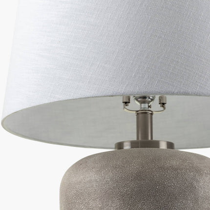 Cordova Traditional Light Gray Table Lamp - Galey Alix x Livabliss Home Decor > Lighting > Lamp > Table Lamps TriadCommerceInc