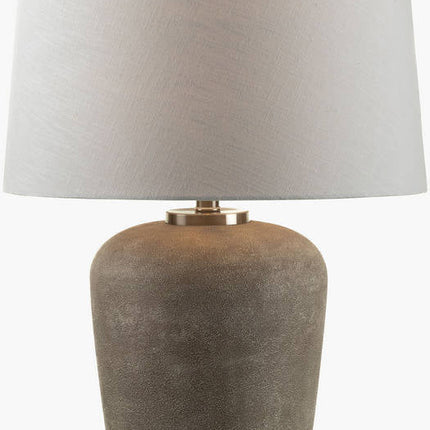 Cordova Traditional Light Gray Table Lamp - Galey Alix x Livabliss Home Decor > Lighting > Lamp > Table Lamps TriadCommerceInc 27"H x 18"W x 18"D