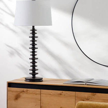 Merrill Traditional Black Table Lamp - Galey Alix x Livabliss Home Decor > Lighting > Lamp > Table Lamps TriadCommerceInc