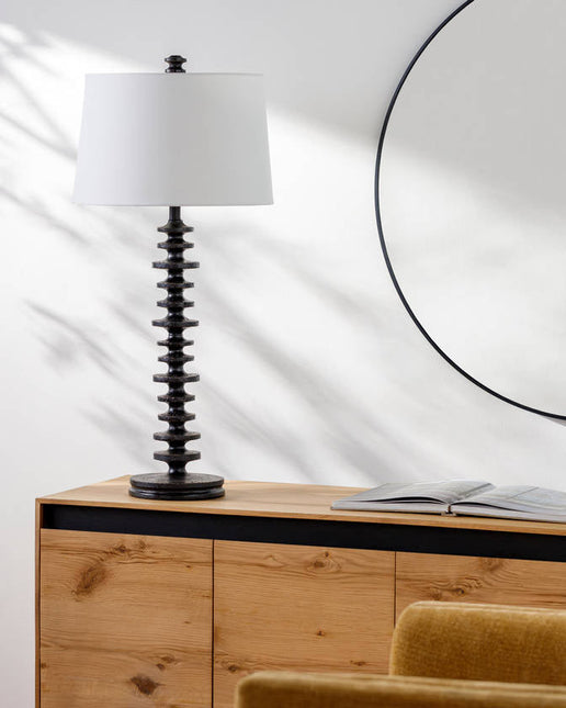 Merrill Traditional Black Table Lamp - Galey Alix x Livabliss Home Decor > Lighting > Lamp > Table Lamps TriadCommerceInc