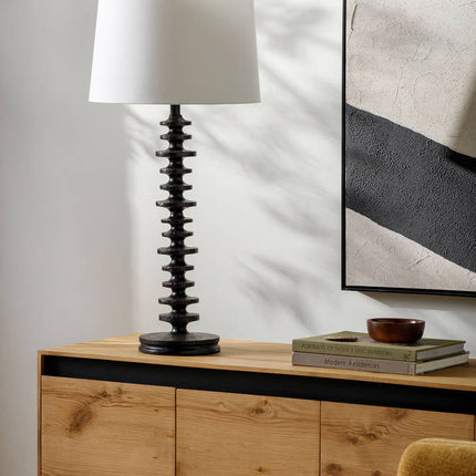 Merrill Traditional Black Table Lamp - Galey Alix x Livabliss Home Decor > Lighting > Lamp > Table Lamps TriadCommerceInc