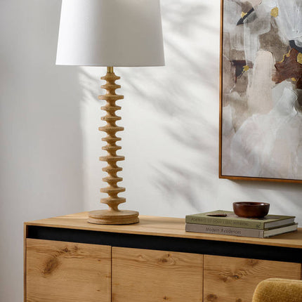 Merrill Traditional Brown Table Lamp - Galey Alix x Livabliss Home Decor > Lighting > Lamp > Table Lamps TriadCommerceInc
