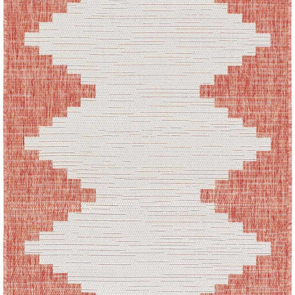 Djugun Peach Fuzz Indoor & Outdoor Rug - Clearance Rugs TriadCommerceInc 2'7" x 10' Runner