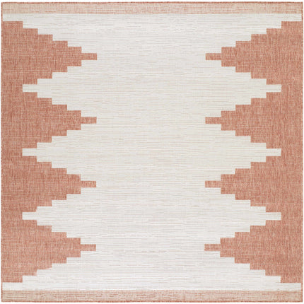 Djugun Peach Fuzz Indoor & Outdoor Rug - Clearance Rugs TriadCommerceInc 6'7" Square