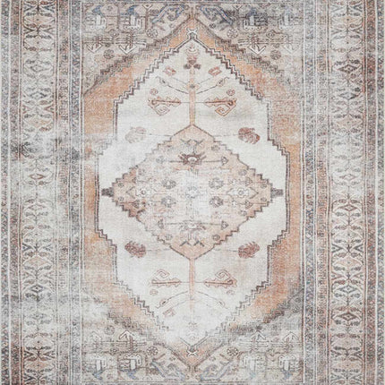 Arncliffe Vintage Flat Pile Washable Rug Rugs TriadCommerceInc