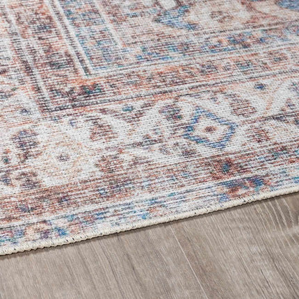 Arncliffe Vintage Flat Pile Washable Rug Rugs TriadCommerceInc