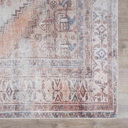 Arncliffe Vintage Flat Pile Washable Rug Rugs TriadCommerceInc