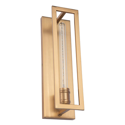 Adelman Gold 1-Light Decorative Dimmable Wall Sconce Modern Home Decor > Lighting > Wall Lighting > Wall Sconces TriadCommerceInc