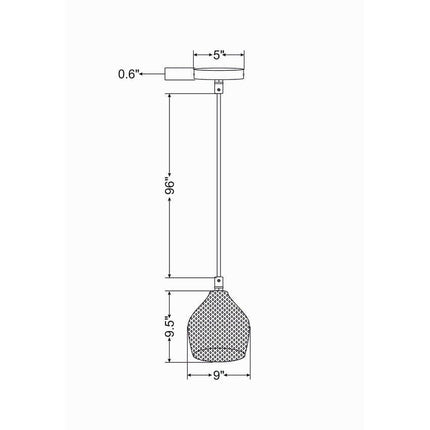 Oberdrauburg Pendant Light Home Decor > Lighting > Ceiling Lights > Pendant Lights TriadCommerceInc