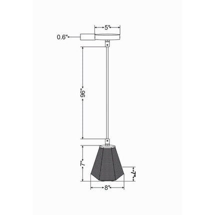 Obervellach Pendant Light Home Decor > Lighting > Ceiling Lights > Pendant Lights TriadCommerceInc