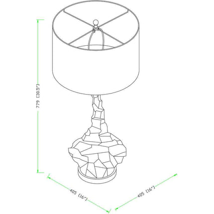Manez Global Table Lamp Home Decor > Lighting > Lamp > Table Lamps TriadCommerceInc