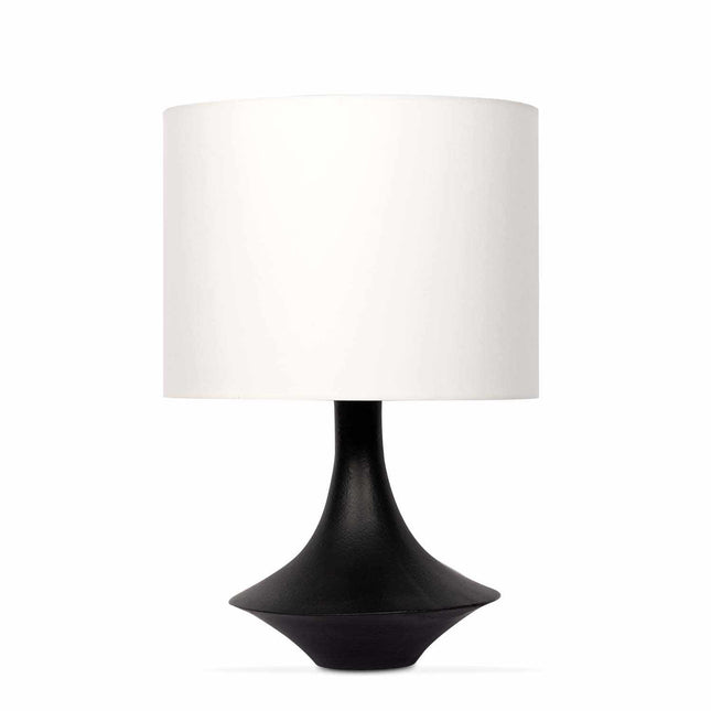 Almedia Black Metal Contemporary Table Lamp Table Lamps TriadCommerceInc