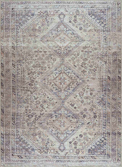 Barny Tan Flat Pile Washable Rug Rugs TriadCommerceInc
