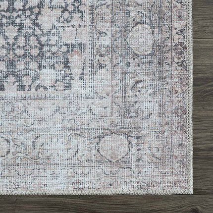 Hedda Vintage Flat Pile Washable Rug Rugs TriadCommerceInc