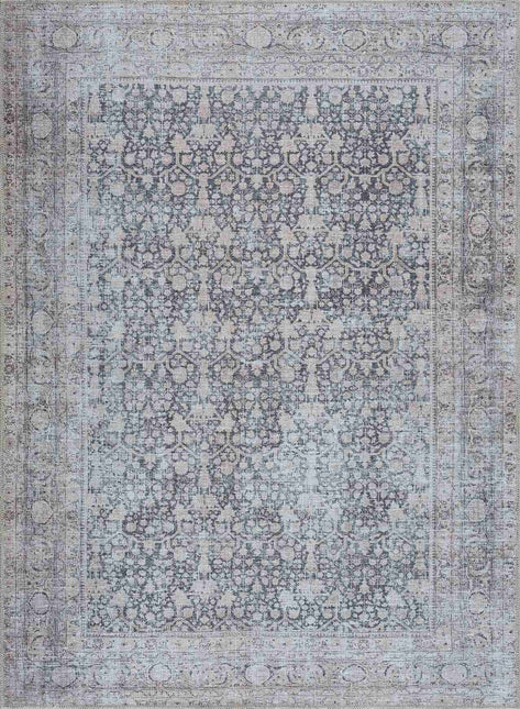 Hedda Vintage Flat Pile Washable Rug Rugs TriadCommerceInc 2' x 2'11" Rectangle