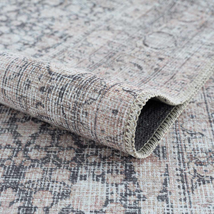 Hedda Vintage Flat Pile Washable Rug Rugs TriadCommerceInc
