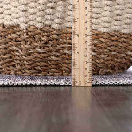 Hedda Vintage Flat Pile Washable Rug Rugs TriadCommerceInc