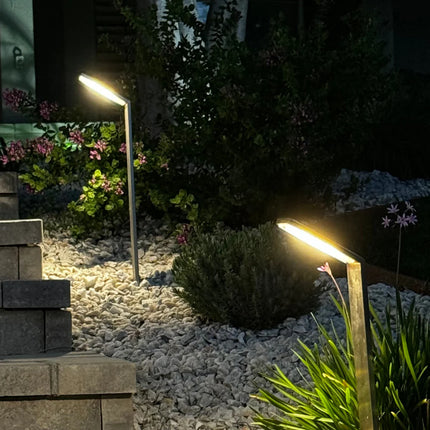 Stainless Steel LED Linear Path Light 12V Outdoor Path Light TriadCommerceInc