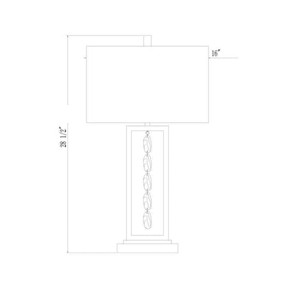 Halbturn Modern Table Lamp Home Decor > Lighting > Lamp > Table Lamps TriadCommerceInc
