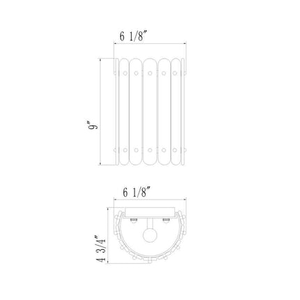 Tazewell Modern Wall Sconces Lighting TriadCommerceInc