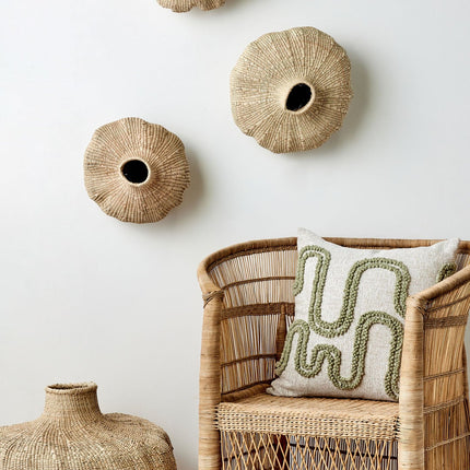 Ilala Garlic Gourd Handwoven African Basket Baskets & Vessels TriadCommerceInc