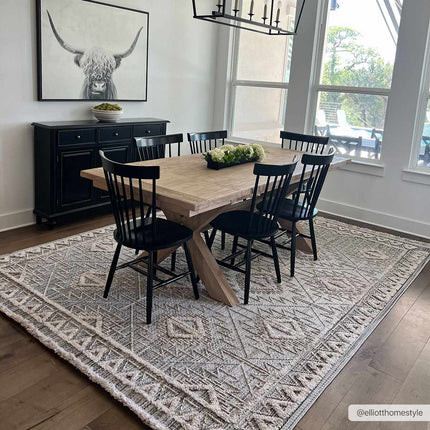 Agoo High-Low Pile Rustic Rug Rugs TriadCommerceInc