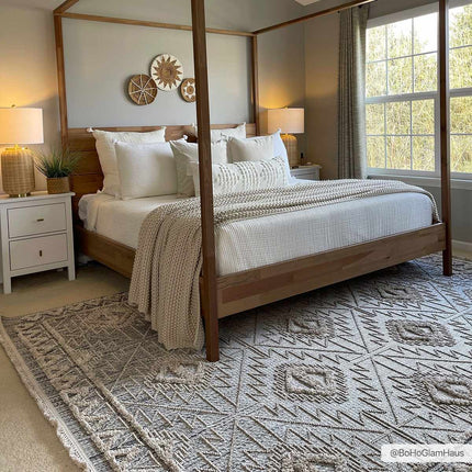 Agoo High-Low Pile Rustic Rug Rugs TriadCommerceInc