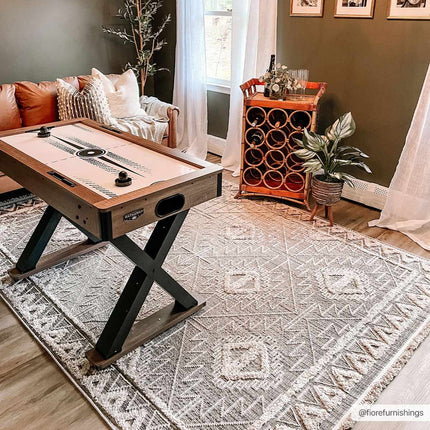 Agoo High-Low Pile Rustic Rug Rugs TriadCommerceInc