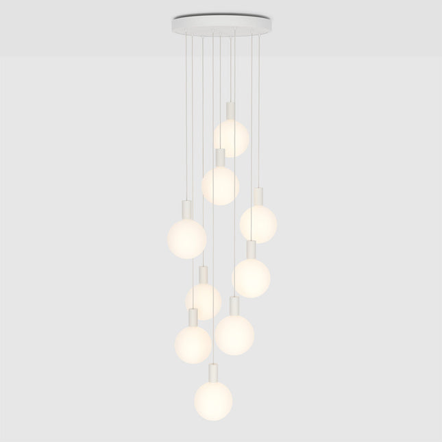 Alumina Nine Pendant + Sphere V Home Decor > Lighting > Ceiling Lights > Pendant Lights > Cluster Pendants TriadCommerceInc