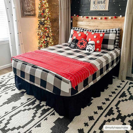 Amoret Black&White Pixel Rug Rugs TriadCommerceInc