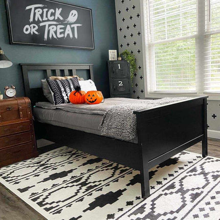 Amoret Black&White Pixel Rug Rugs TriadCommerceInc