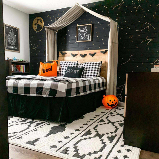 Amoret Black&White Pixel Rug Rugs TriadCommerceInc