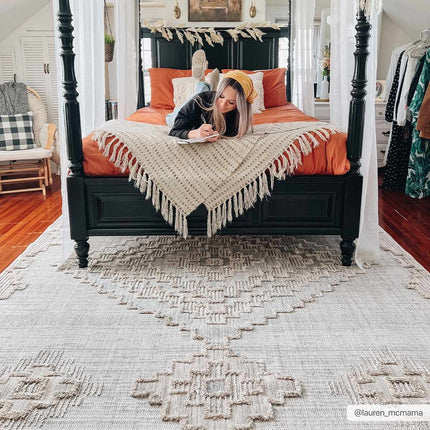 Ampusungan High-Low Rustic Rug Rugs TriadCommerceInc
