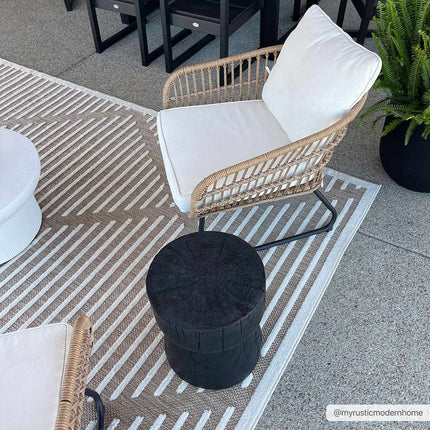 Anah Cream Outdoor Rug Rugs TriadCommerceInc